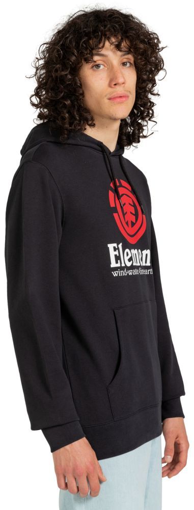 Mikina Element Vertical Hood flint black