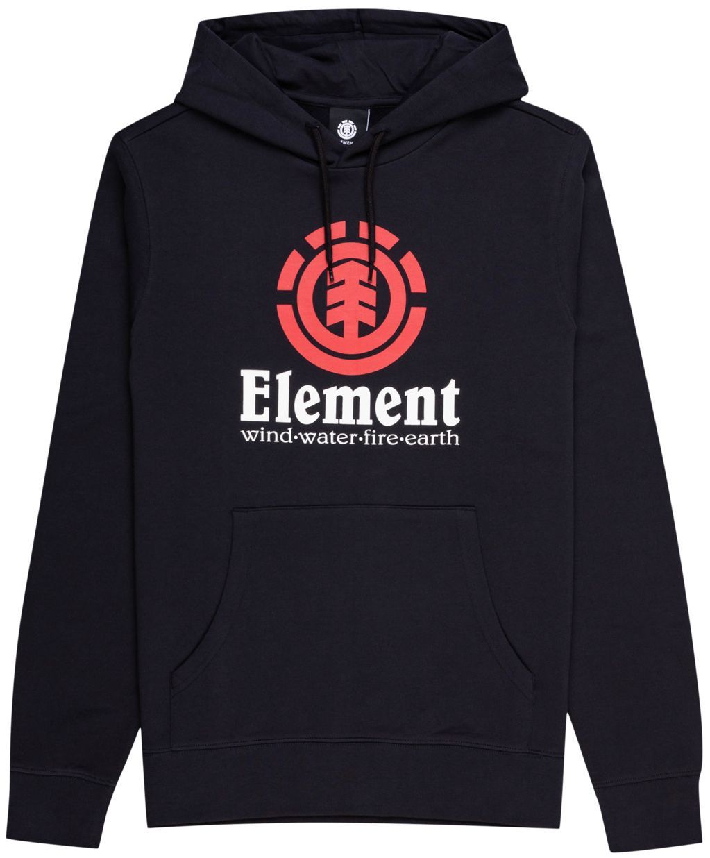 Mikina Element Vertical Hood flint black