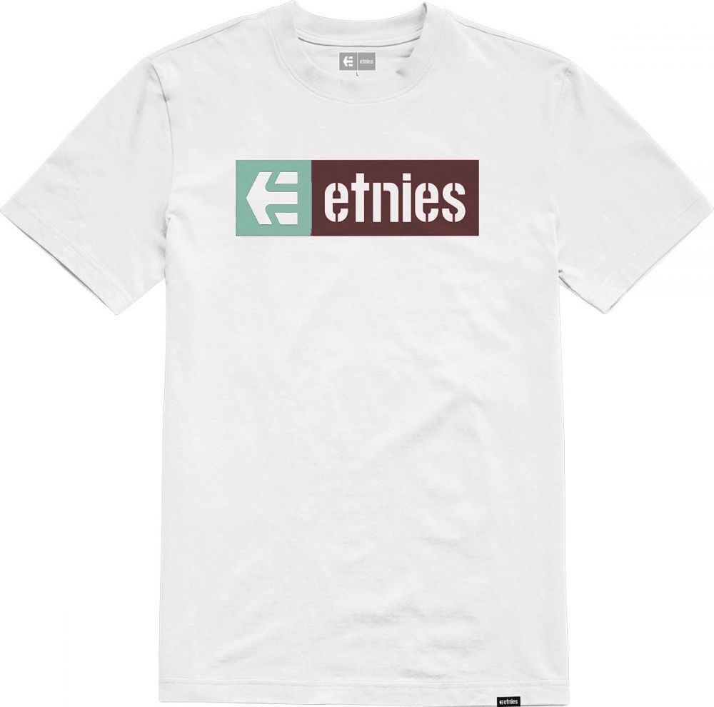 Triko etnies New Box white/gum