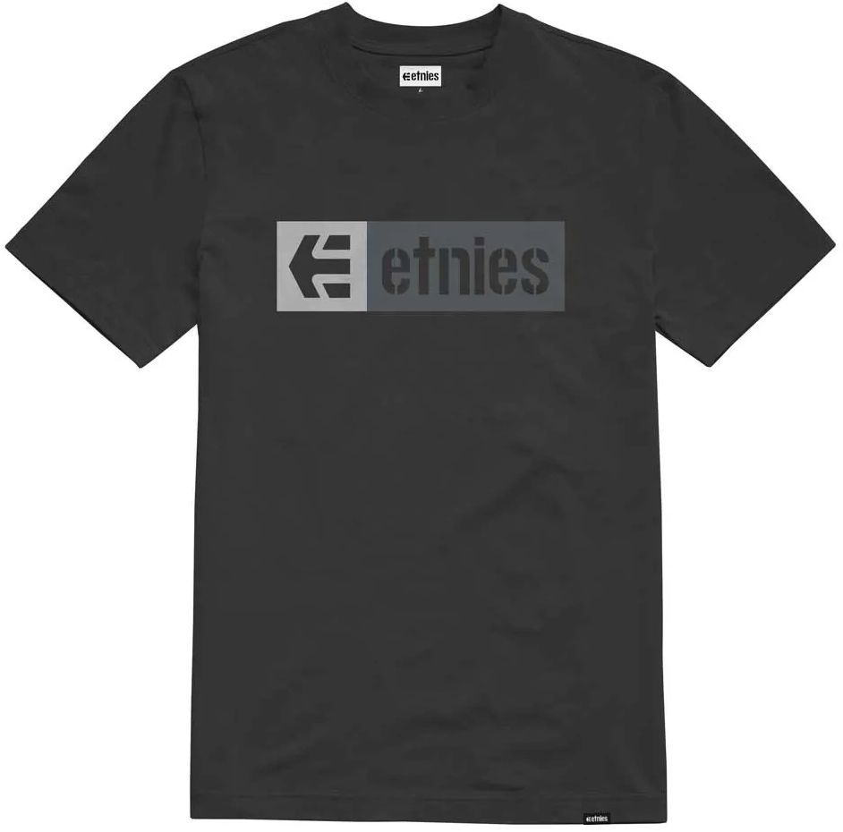 Triko etnies New Box black/grey/grey
