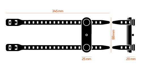 Magnetická základna Fidlock Twist Uni