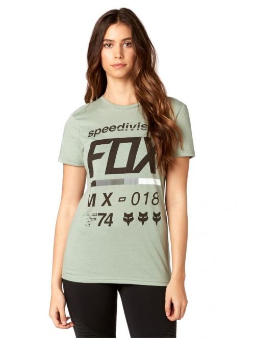 Dámské tričko Fox Draftr crew sage