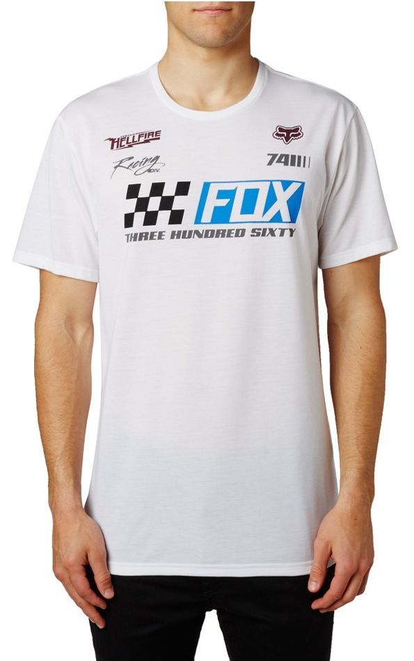 Pánské tričko Fox Repaired optic white