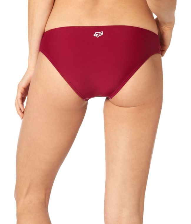 Dámské plavky Fox Rodka lace up btm dark red