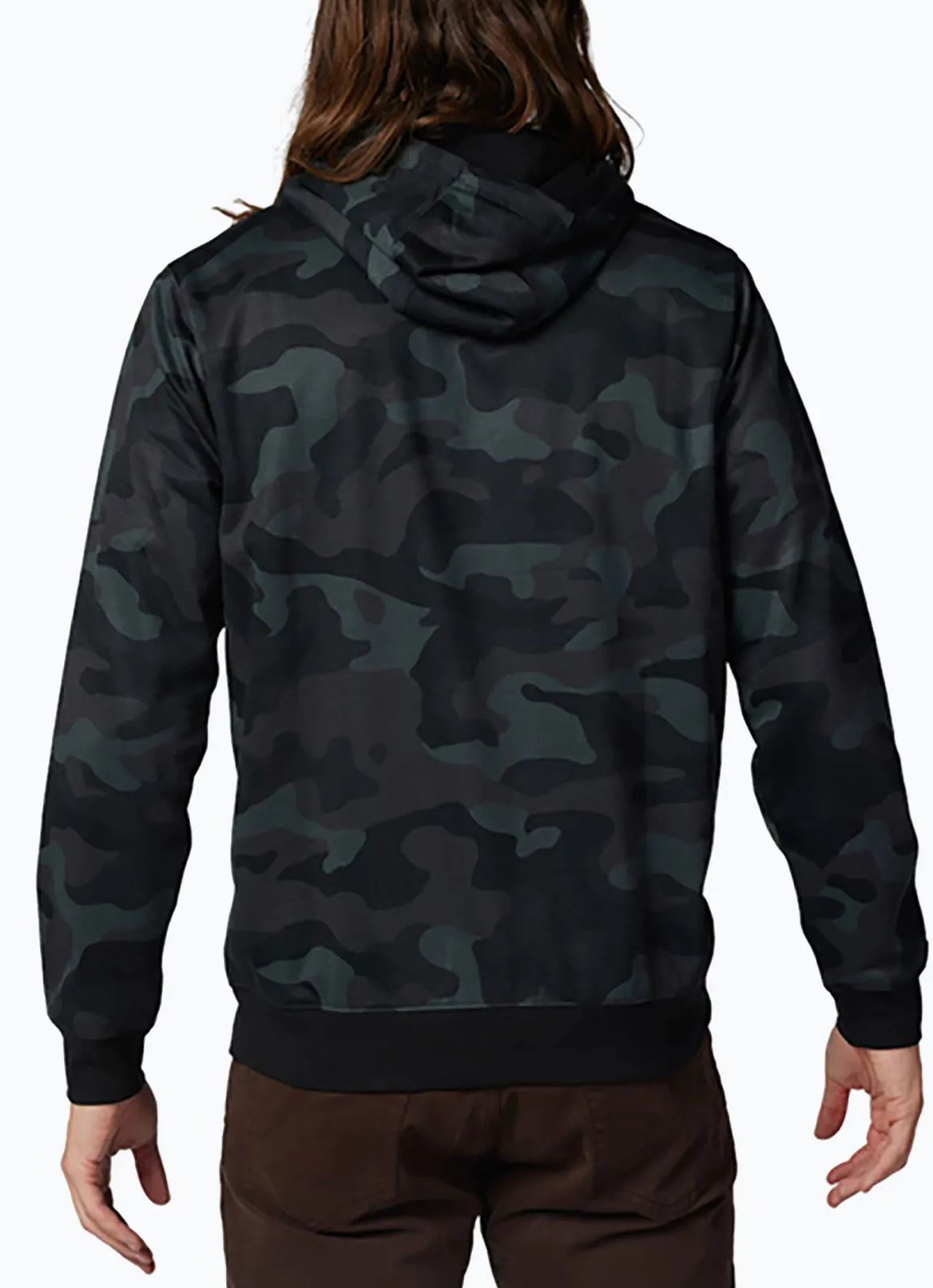 Mikina Fox Fox Head Camo  Po Black Camo