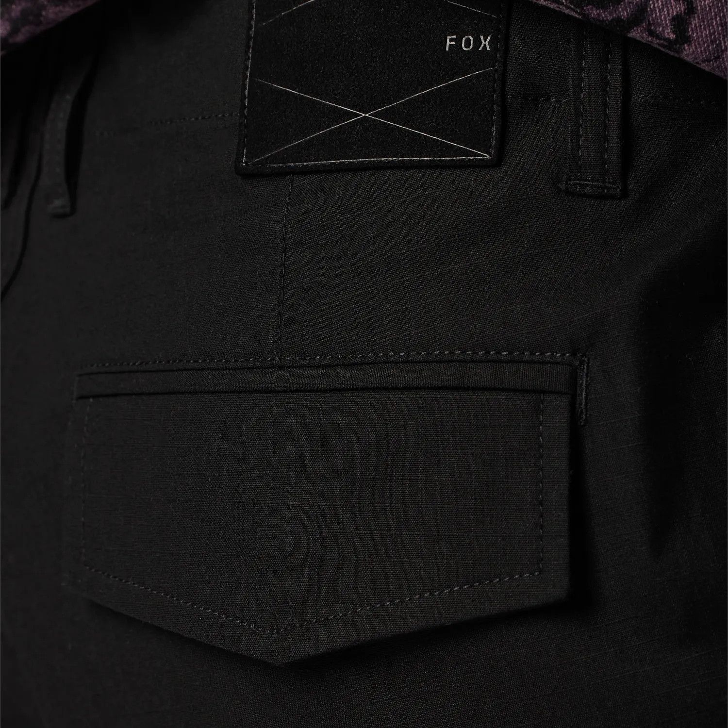 Kraťasy Fox Cargo Ripstop Black