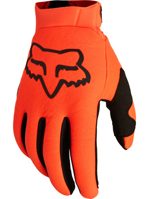 Cyklistické rukavice Fox Legion Thermo Fluorescent Orange