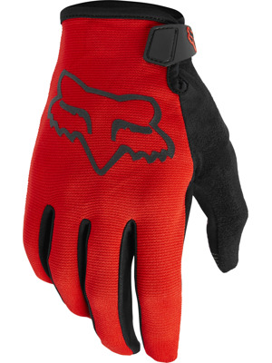 Cyklistické rukavice Fox Ranger Fluo Red