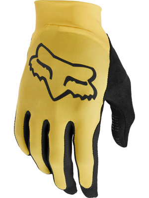 Cyklistické rukavice Fox Flexair Pear Yellow