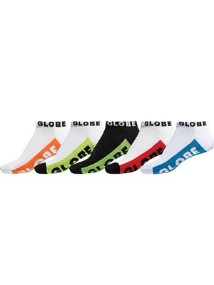 Ponožky Globe Multi brights ankle sock 5pk multi