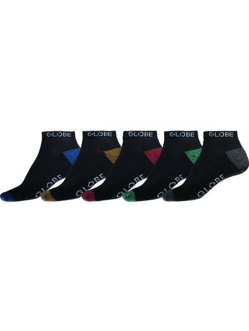 Ponožky Globe Ingles Ankle Sock 5 Pack assorted