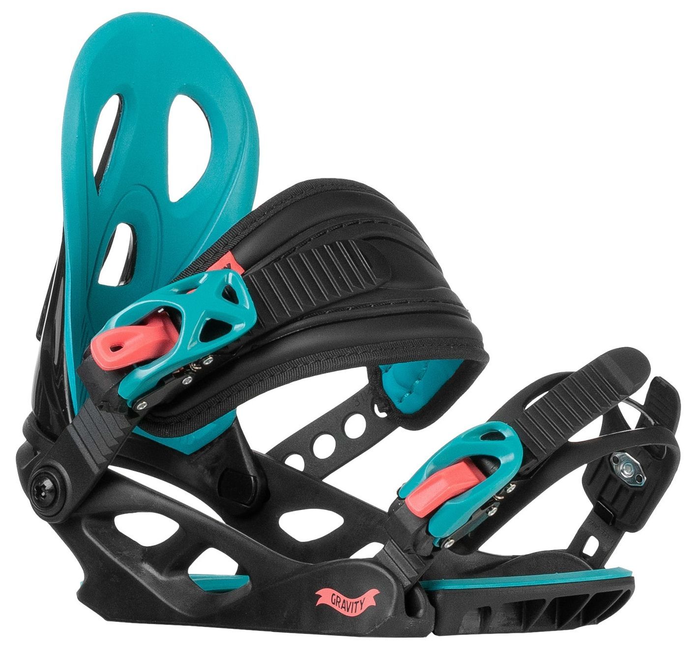 Vázání Gravity G1 Jr black/pink/teal 22/23