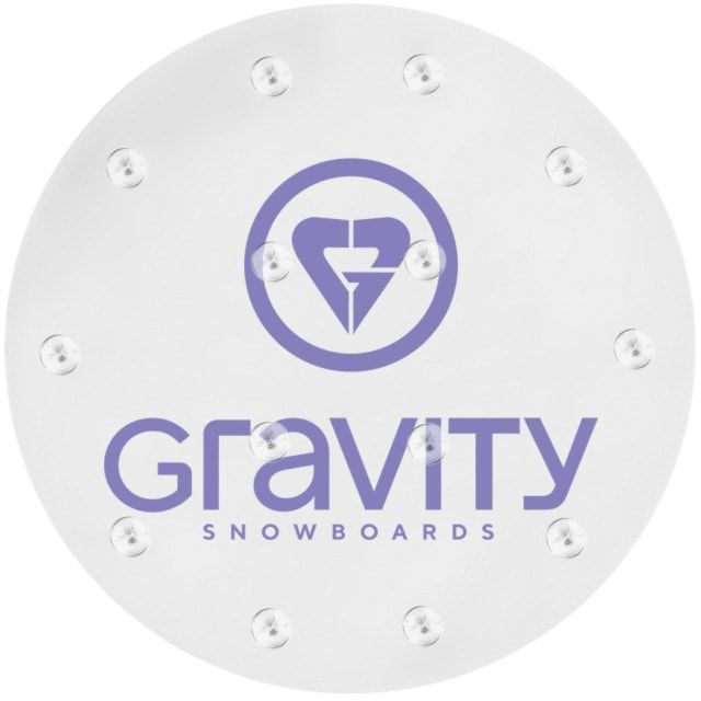 Grip Gravity Heart mat clear/lavender