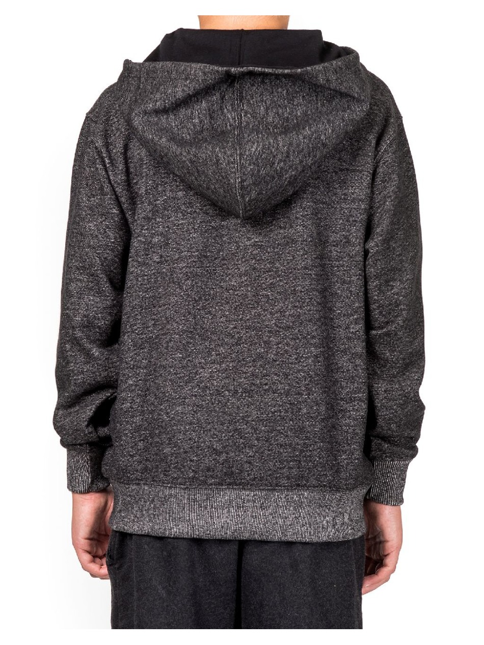 Dětská mikina Horsefeathers Mini logo black melange