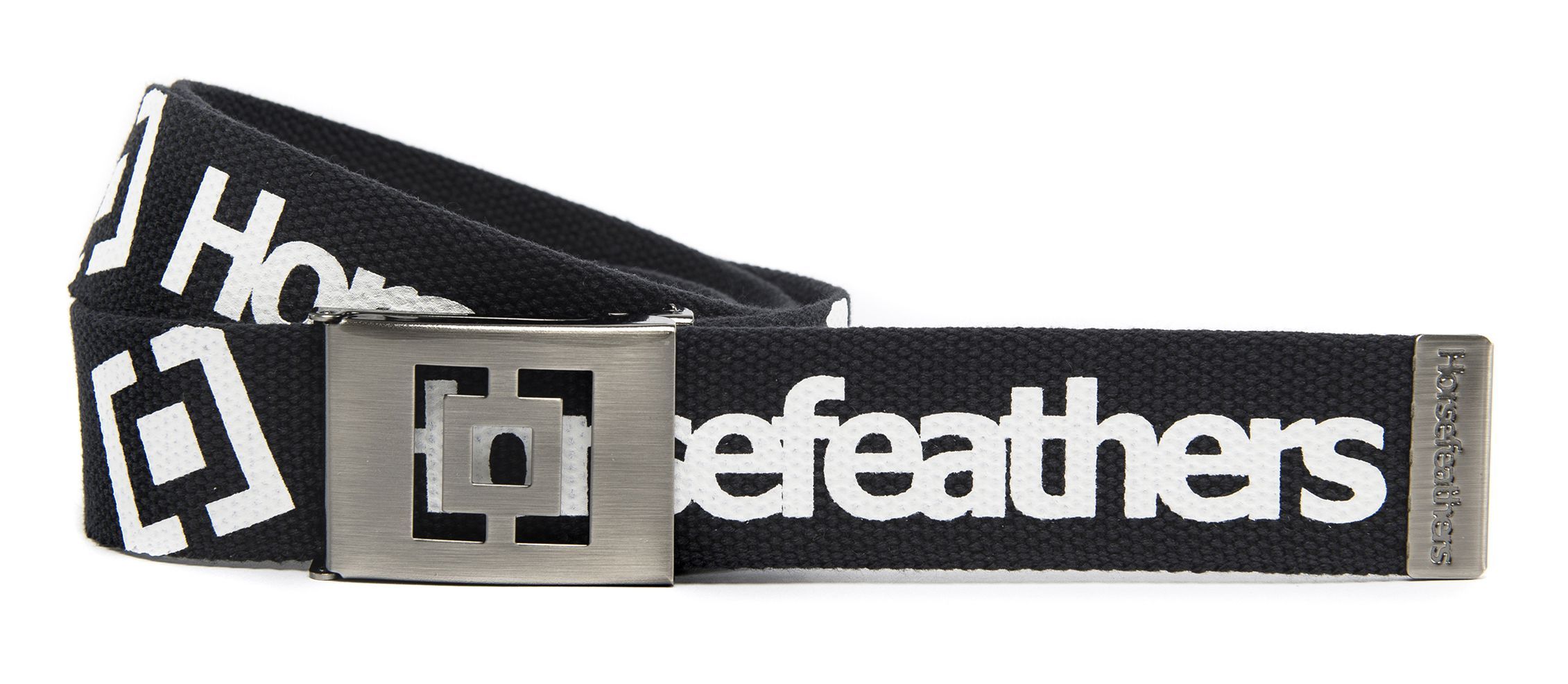 Pásek Horsefeathers Idol Belt b&w