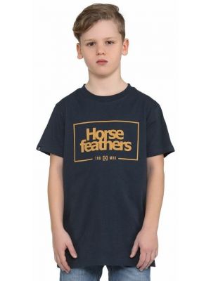 Dětské tričko Horsefeathers Label Youth midnight navy