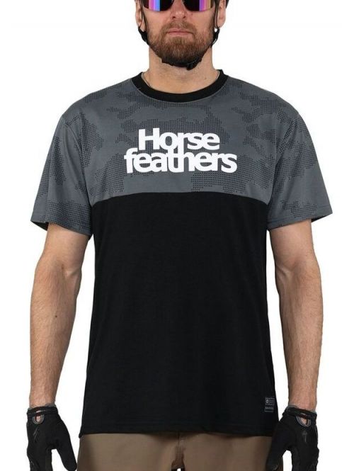 Tričko Horsefeathers Fury digital/white