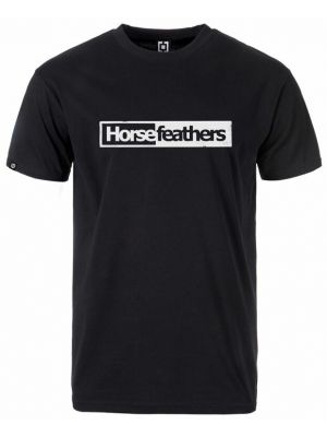 Tričko Horsefeathers Block black
