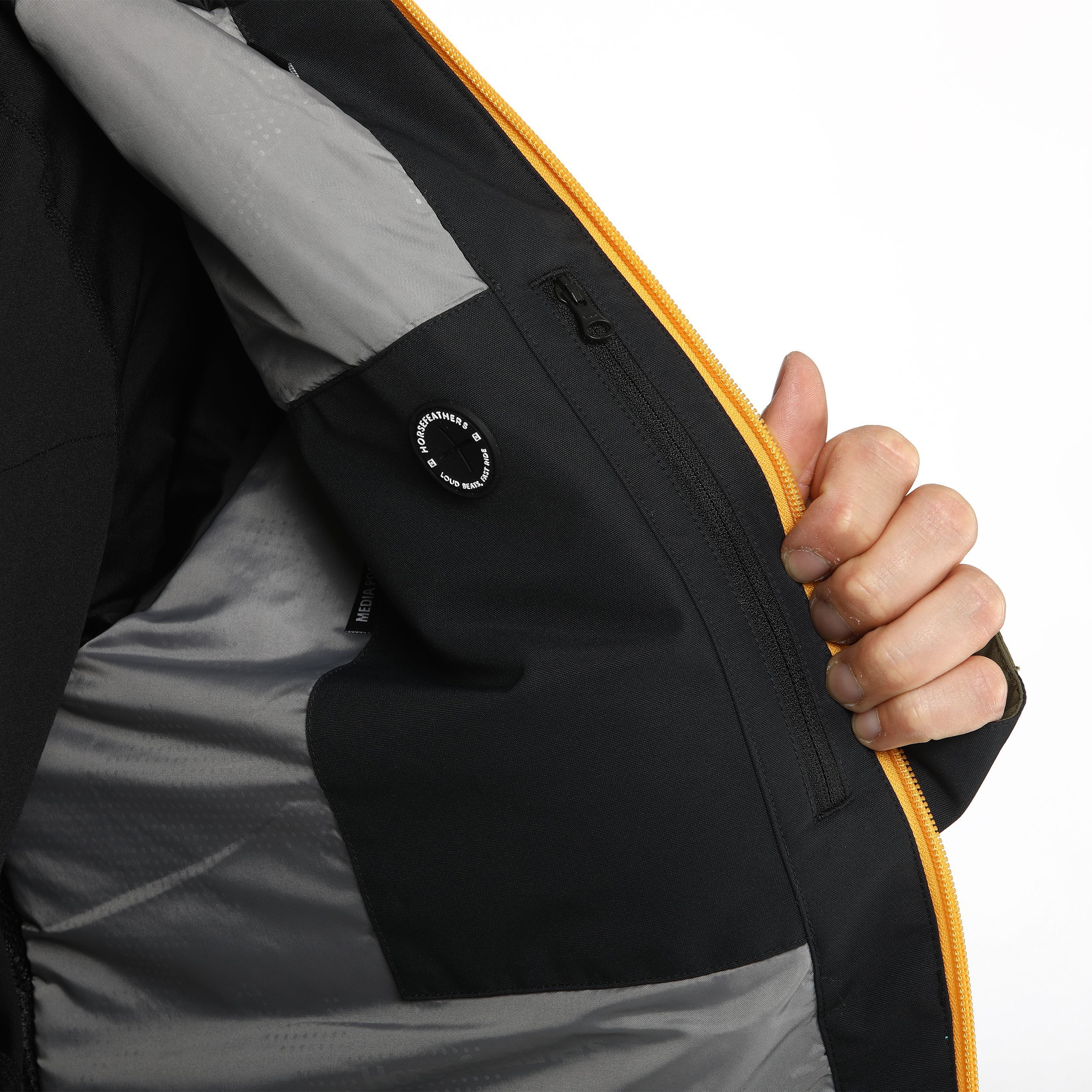 Bunda Horsefeathers Crown dark olive/tile blue