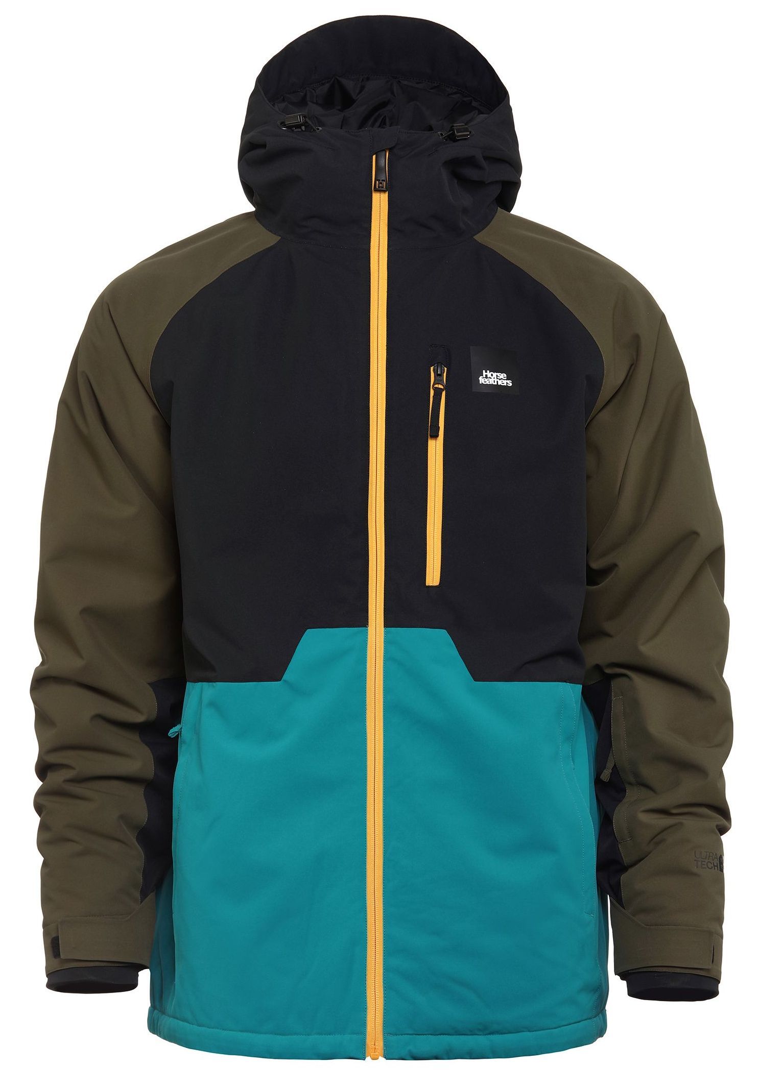 Bunda Horsefeathers Crown dark olive/tile blue