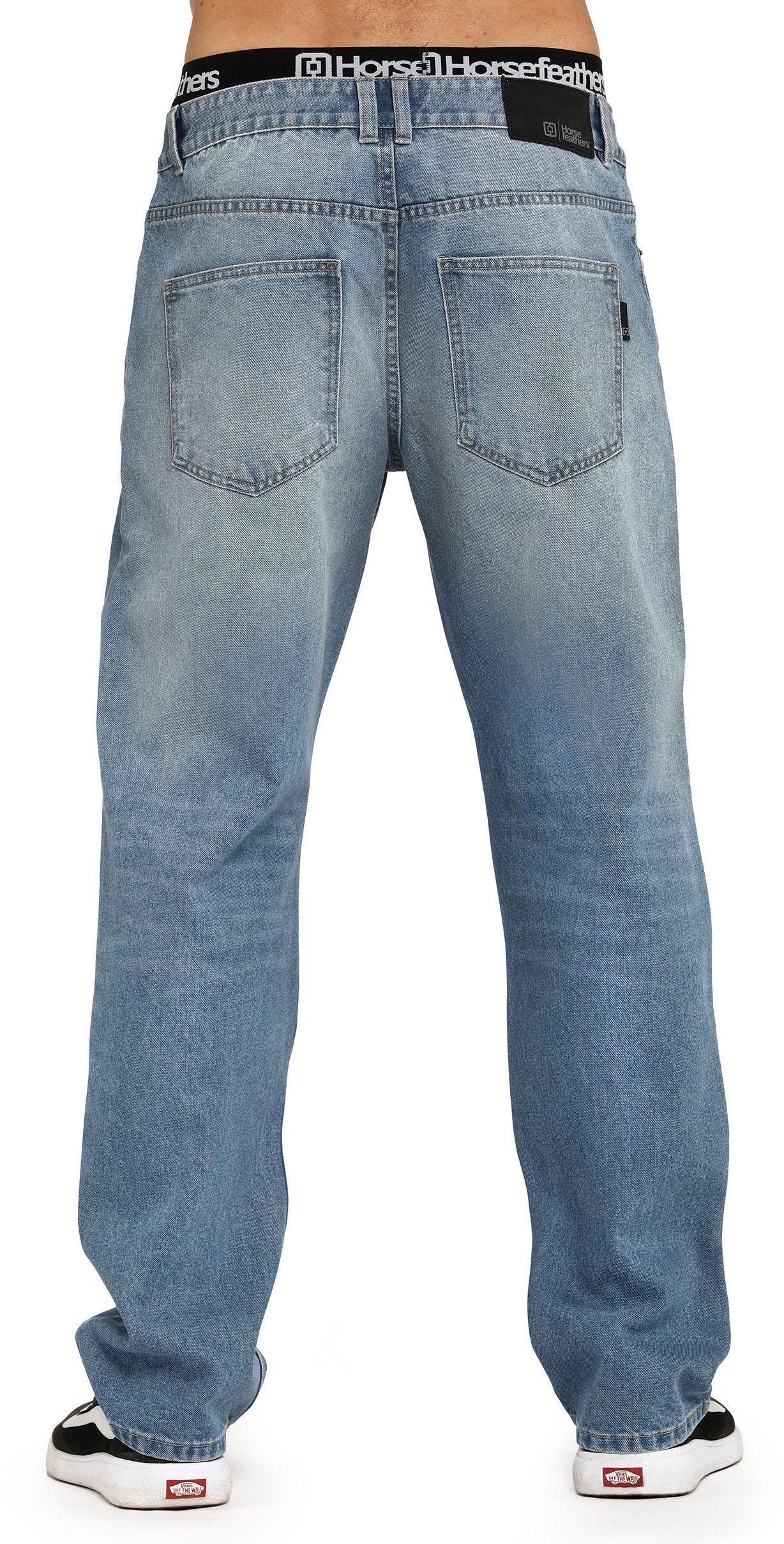 Kalhoty Horsefeathers Calver light blue