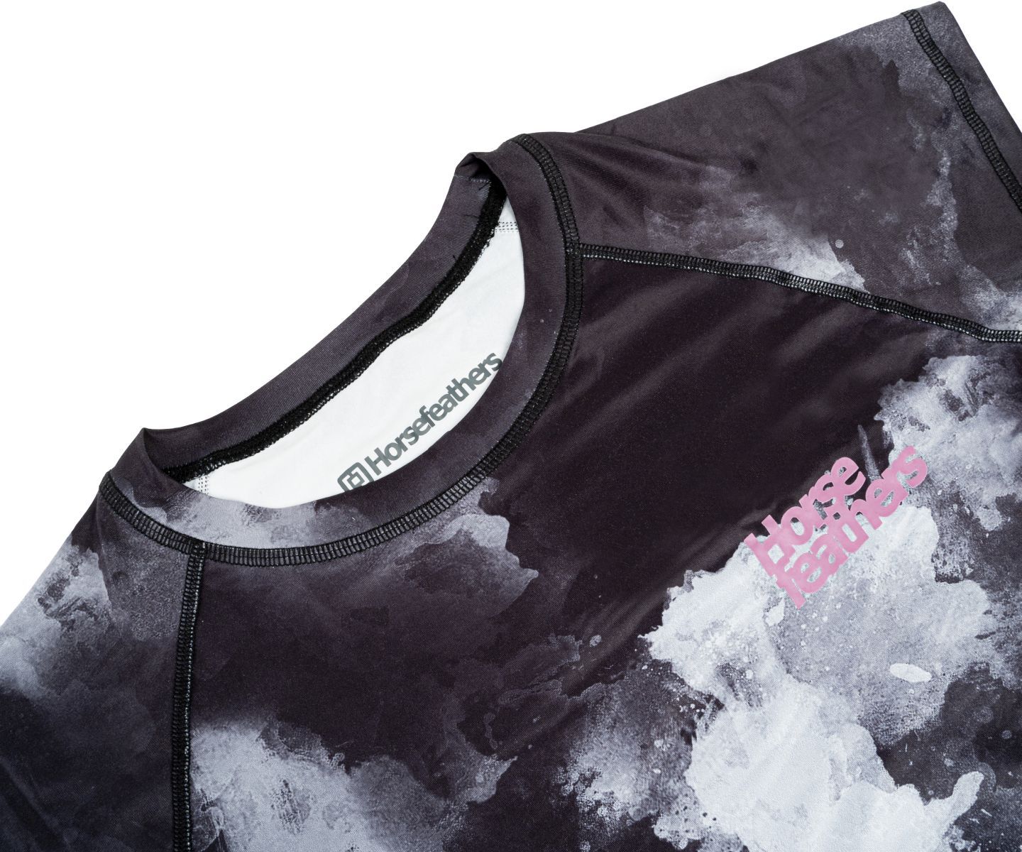 Cyklo dres Horsefeathers Deco Bike grayscale