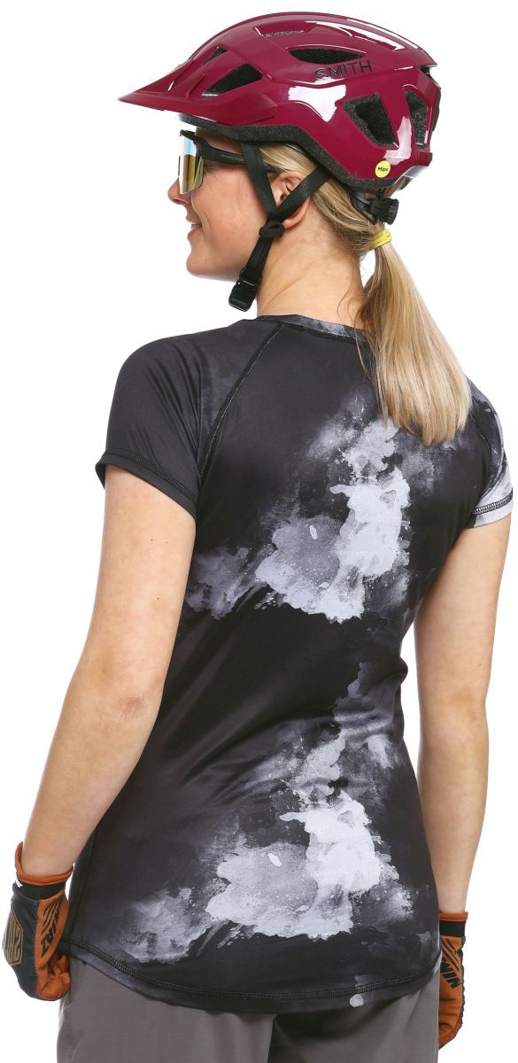 Cyklo dres Horsefeathers Deco Bike grayscale