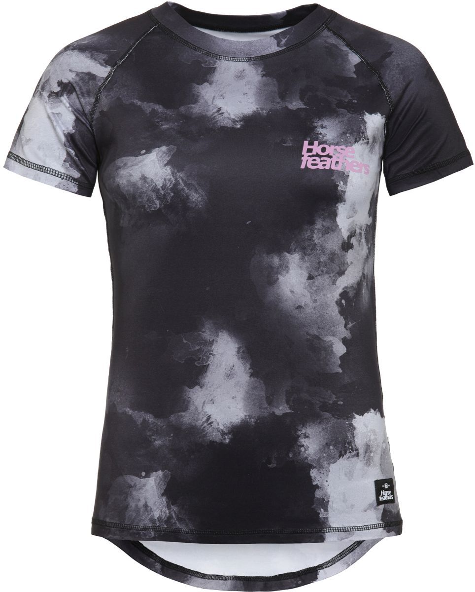 Cyklo dres Horsefeathers Deco Bike grayscale