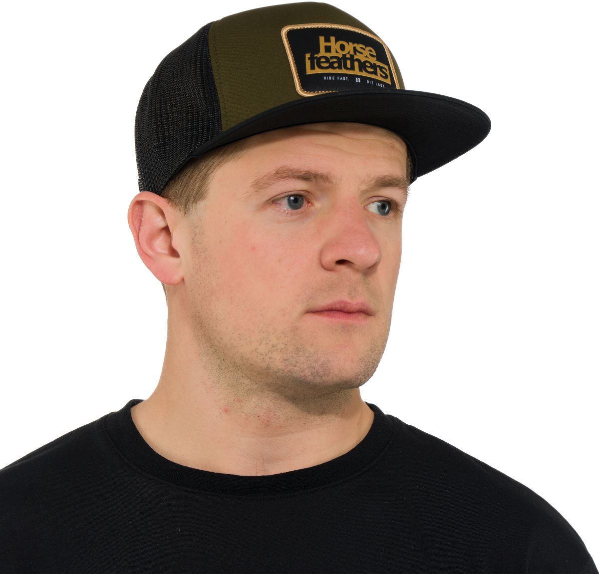 Kšiltovka Horsefeathers Caster olive