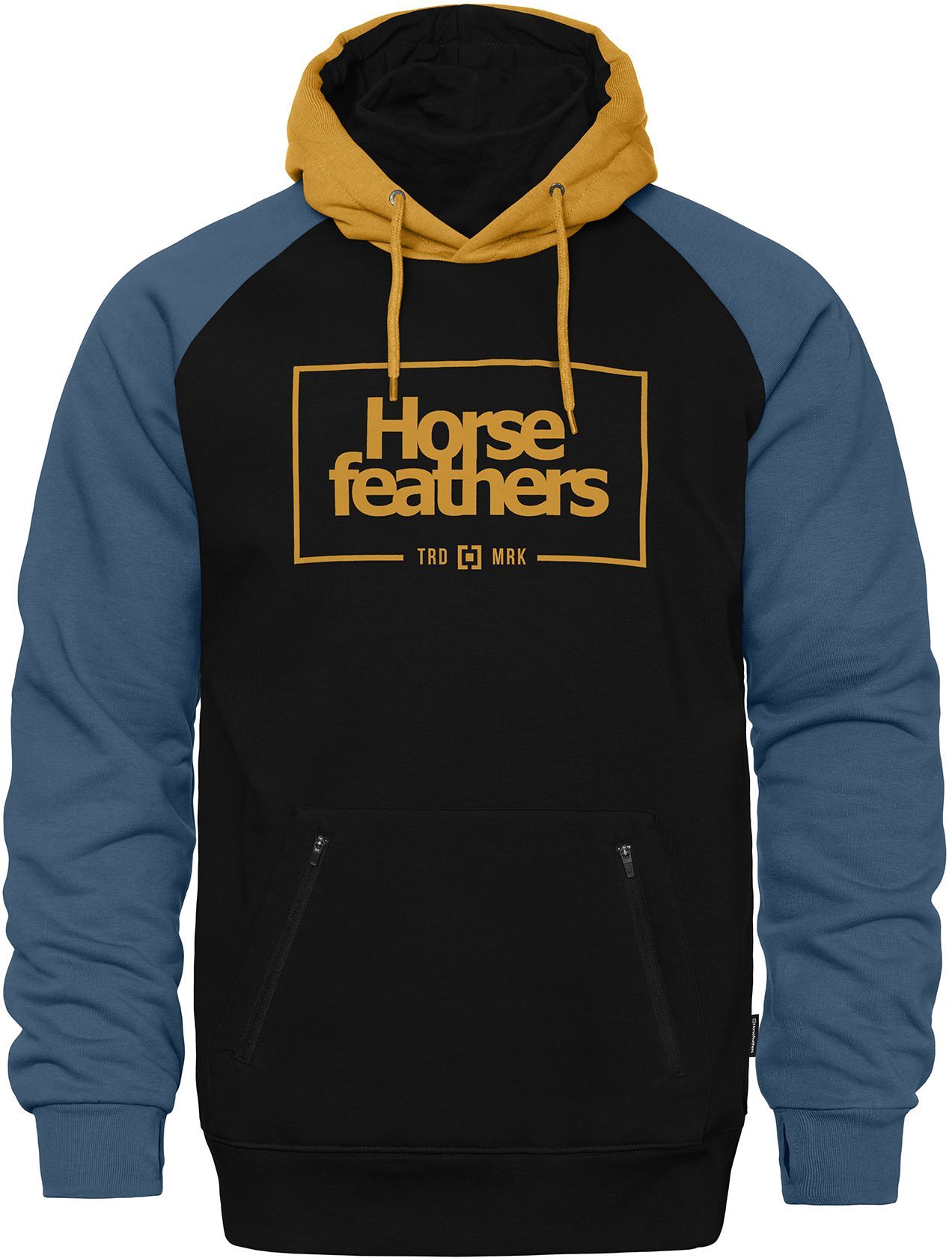 Mikina Horsefeathers Sherman honey/black