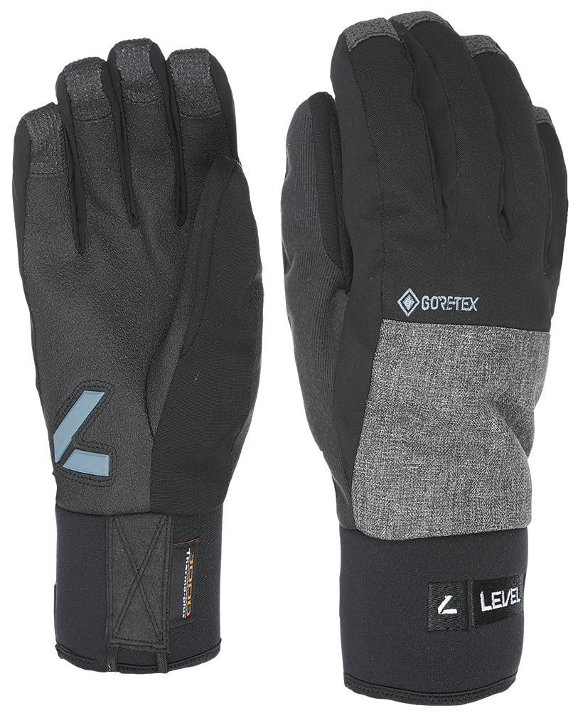 Pánské rukavice Level Matrix Gore-Tex Black-Grey
