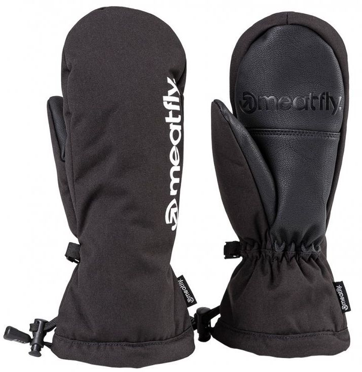 Dětské rukavice Meatfly Slayer black