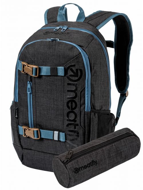 Batoh Meatfly Basejumper 6 charcoal heather 22l