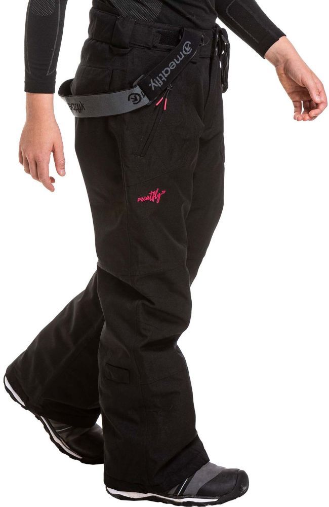 Dívčí kalhoty Meatfly Girly Black