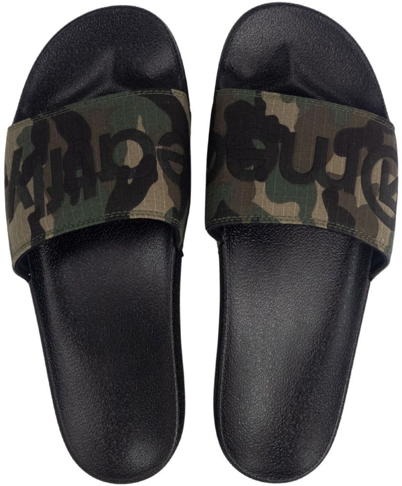 Pantofle Meatfly Hudson 4 black camo ripstop