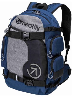 Batoh Meatfly Wanderer 5 blue / Grey Heather 28l