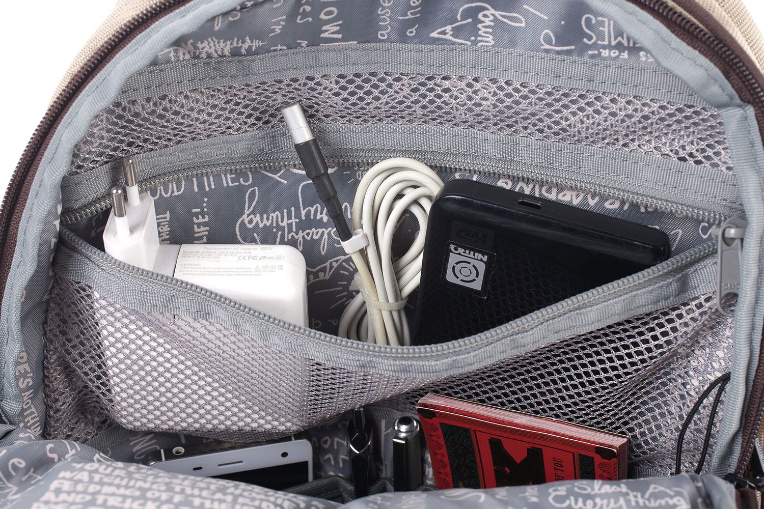 Batoh Nitro Stash zebra ice 24 l