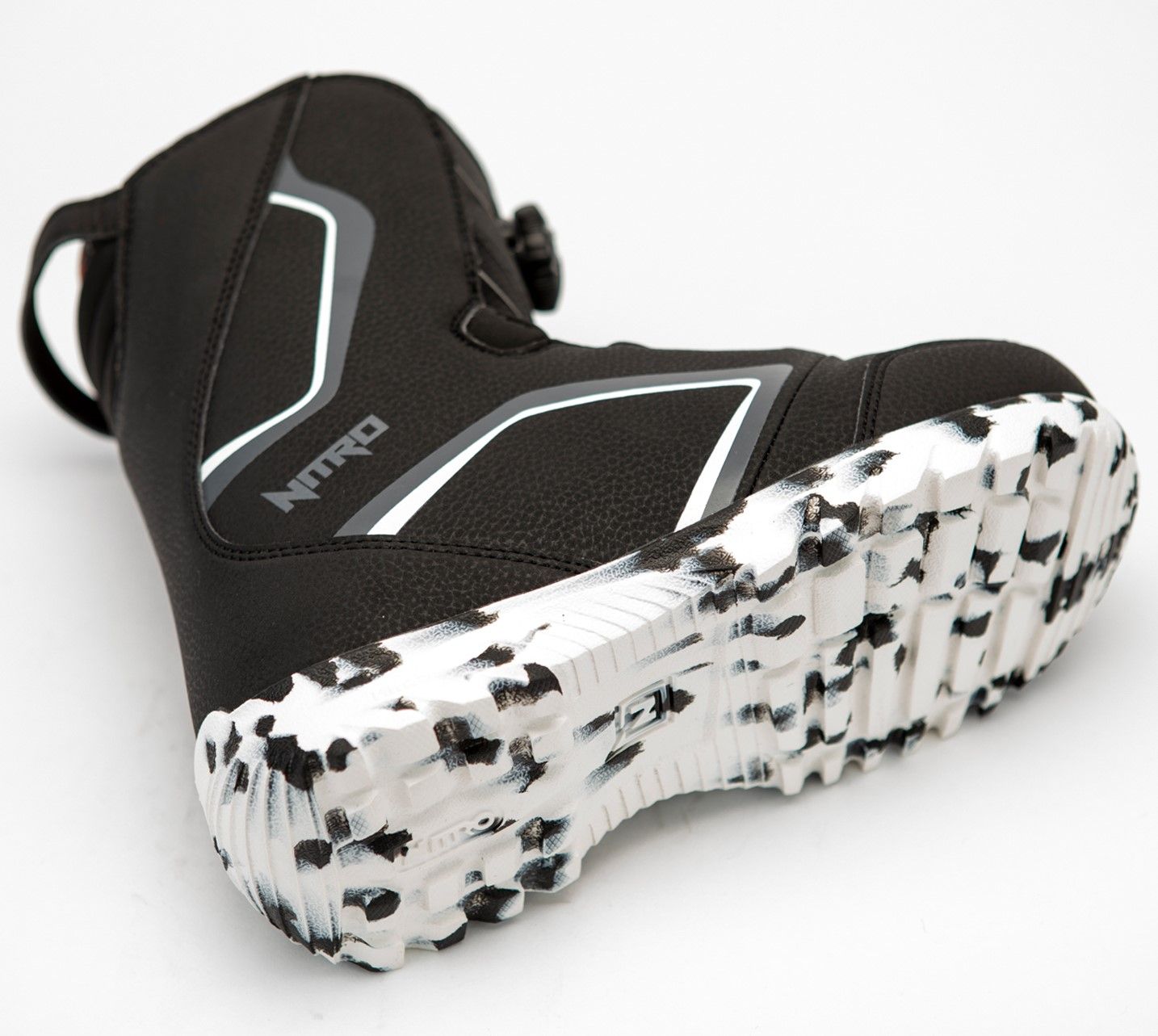 Boty Nitro Droid Boa black white charcoal 22/23