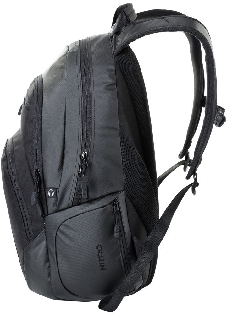 Batoh Nitro Stash tough black 29l