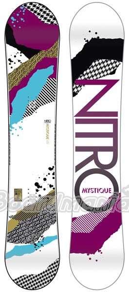 nitro mystique snowboard 2009 2025 146 So you get thegrip of a standard board but the manoeuvrability and lift of an inverted board Nitro Mystique - 7630050469026