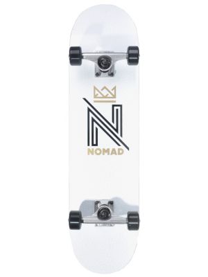 Skateboard Nomad OG Logo white
