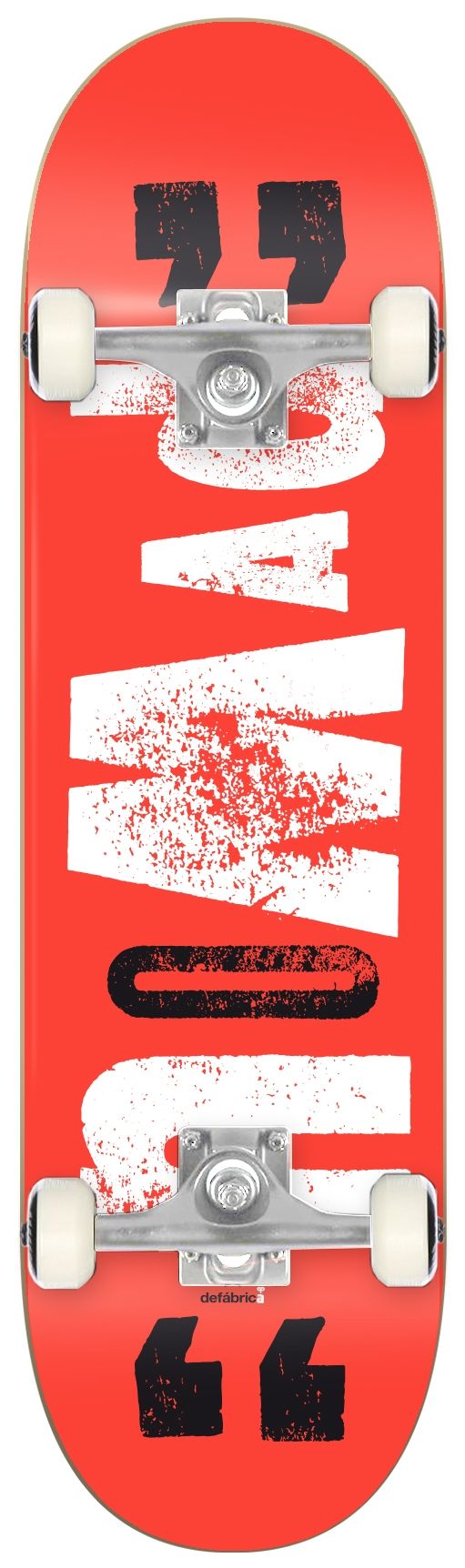 Skateboard Nomad Nickname red