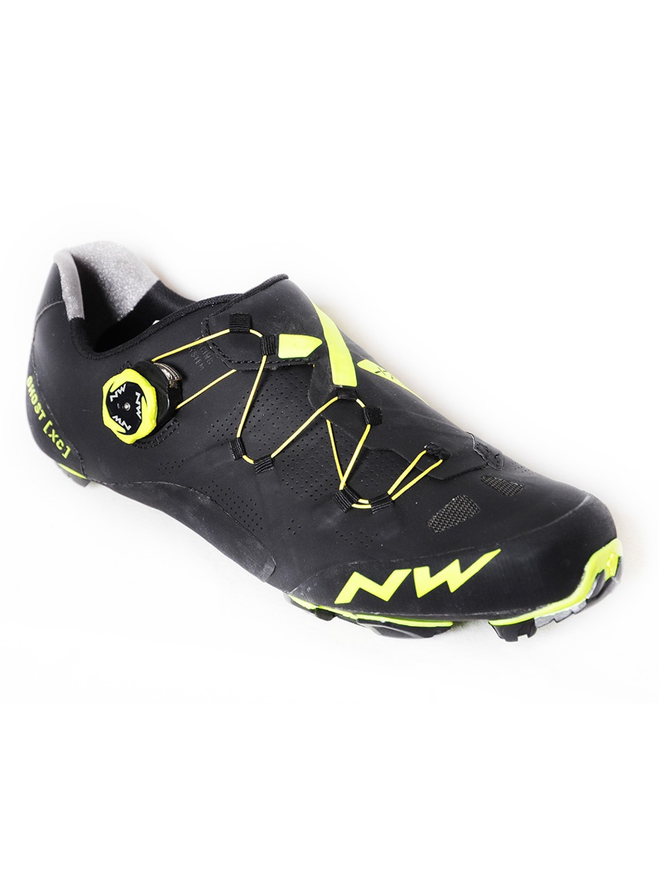 Cyklisticke tretry Northwave GHOST XC black yellow fluo Boardmania.cz