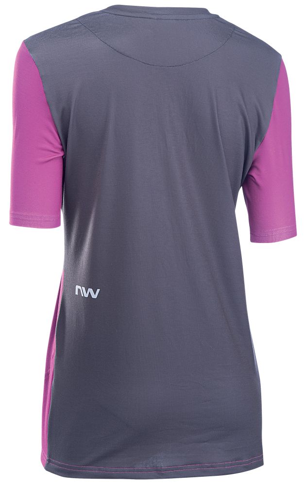 Dámský cyklo dres Northwave Xtrail 2 S/S Jersey Dark Grey/Pink