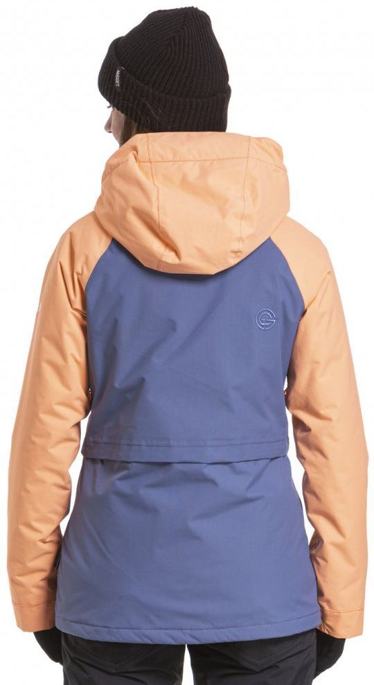 Dámská bunda Nugget Trish papaya/fjord blue