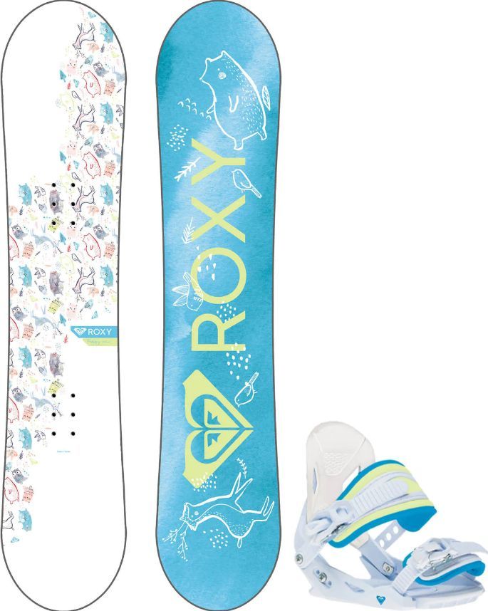 Package Roxy Poppy 2025 - Complete Beginner Setup With Bindings