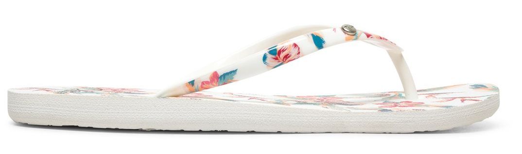 Žabky Roxy Portofino III white ringer