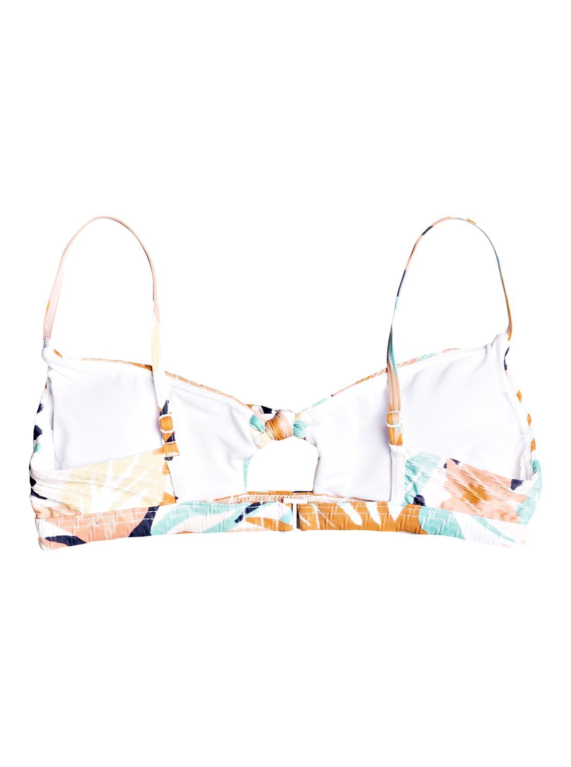 Plavky Roxy Swim The Sea Bralette peach blush bright skies