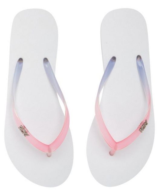 Žabky Roxy Viva Gradient white/pink/white
