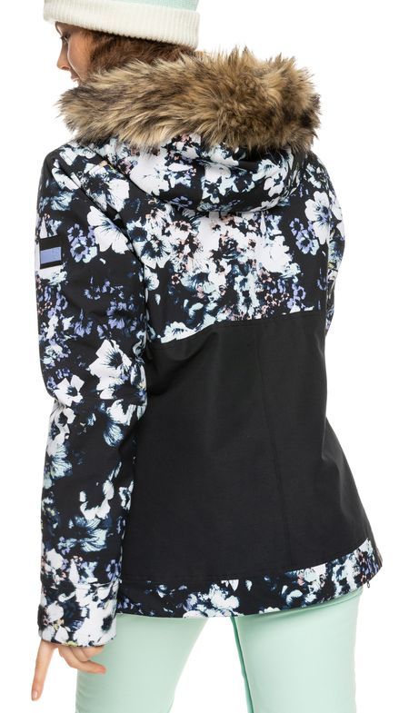 Bunda Roxy Shelter true black flowers